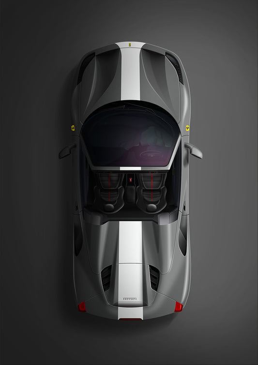 Ferrari 488 Spider - Grey