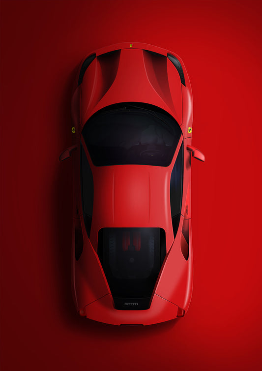 Ferrari 488 GTB - Red