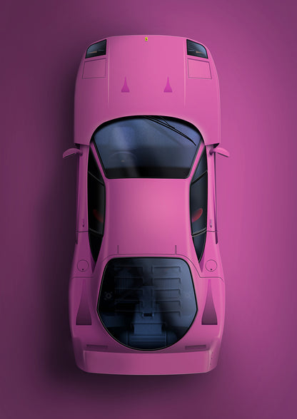Ferrari F40 - Pink
